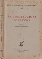 Le costituzioni polacche. 