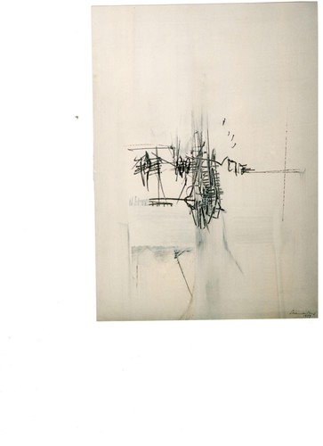 Emilio scanavino tempera - scanavino, su