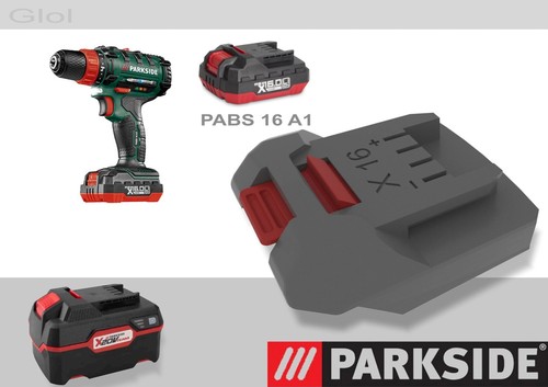 Adattatore batteria parkside
