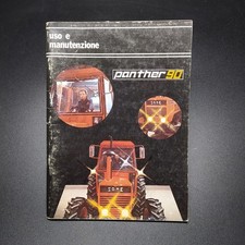 Istruzioni per l'uso e la manutenzione trattori Same Panther 90, 1977. Buono