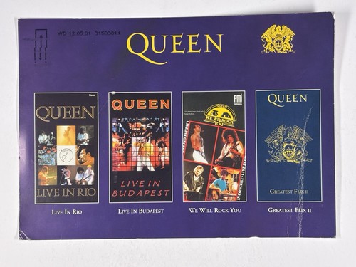 Queen freddie mercury postcard - queen,