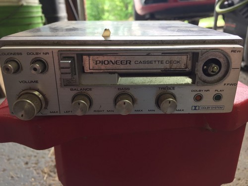 Vintage raro pioneer cassette - vintage,