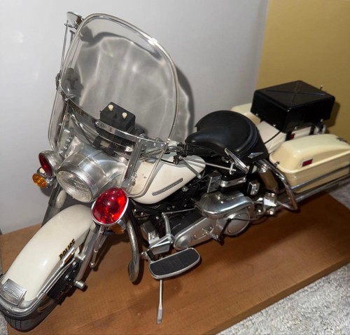 Kit modellino moto polizia