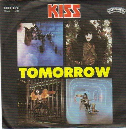 Kiss tomorrow disco singolo - disco,
