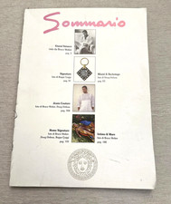Versace vintage Mens Catalog Spring Summer 1994 *missing front & back*