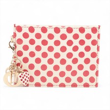 Dior leather card - leather,