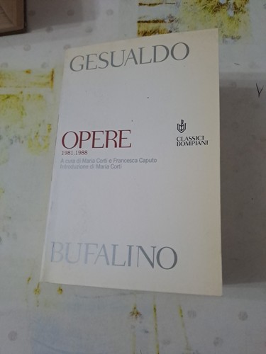 Gesualdo bufalino opere - gesualdo,
