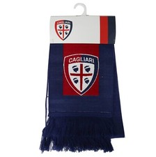 SCIARPA POLIESTERE CAGLIARI CALCIO 130 CM CON FRANGIE