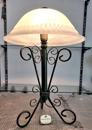 Lampada vetro ferro - lampada, e
