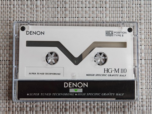 Denon 110 cassetta tipo - hg-m,