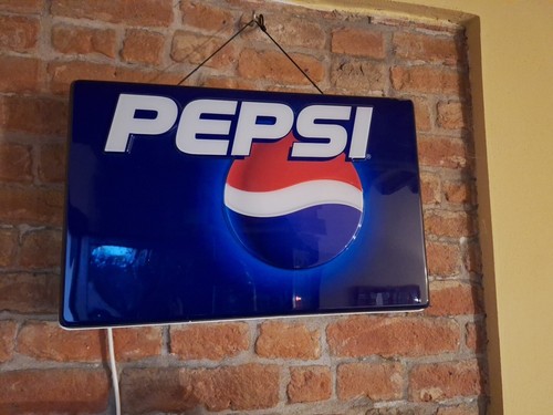 Insegna luminosa pepsi - luminosa, cola