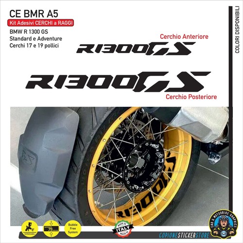 Adesivi cerchi ruote raggi - 2,