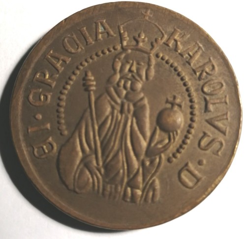 Medaglione carlo di - iv,