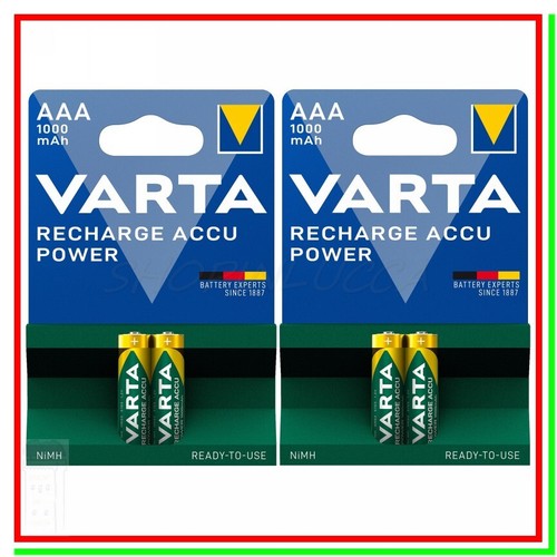 Batterie ricaricabili aaa - 4,
