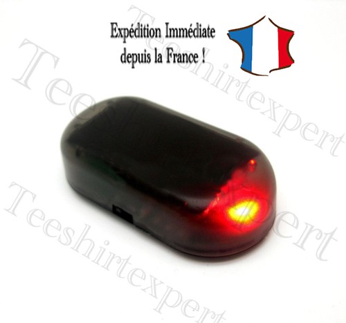 Alarme rouge solaire led - -,