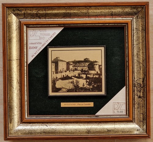 Quadro argento 800 placcato - argento,