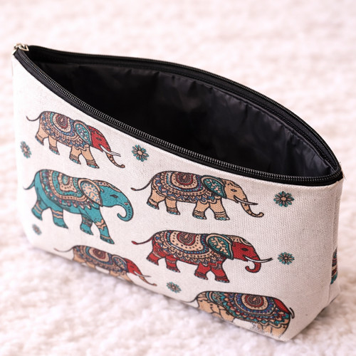 Pochette elefanti colorati - elefanti,