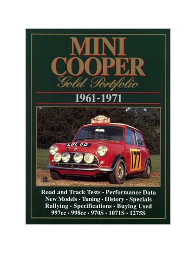 Mini cooper 1961 gold - cooper,