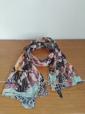 Foulard con disegno farfalle Firmato Passigatti 