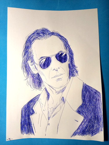 Disegno antonello venditti - disegno, di