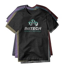 Logo initech maglietta in - initech:,