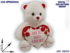 PL2932 5 ORSO PELUCHE  BIANCO