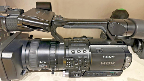 Videocamera sony hvr z1e - videocamera,