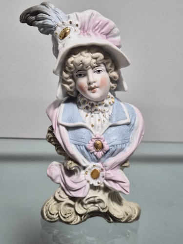 Antico busto porcellana - busto,