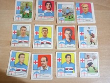 SERIE DI 12 FIGURINE "NANNINA GOL  1960 - 61  SAMPDORIA " PICCOLE