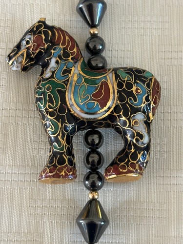 Collana vintage cloisonné - collana,