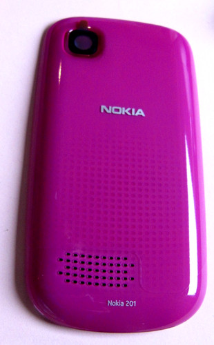 Nokia cover asha 201 fuxia - 201,