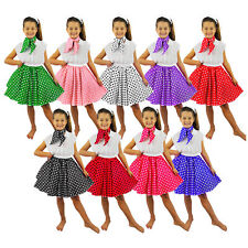 GONNA E SCIARPA A POIS BAMBINI