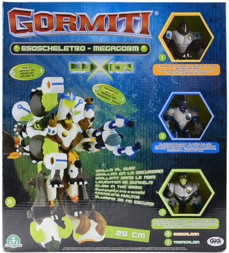 Gormiti esoscheletro luxion - esoscheletro,