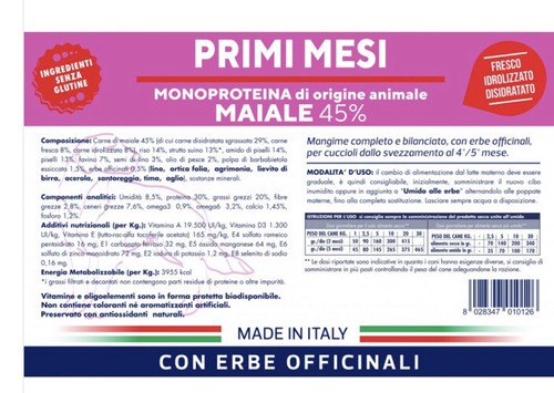 Vet line primi - vet, mesi
