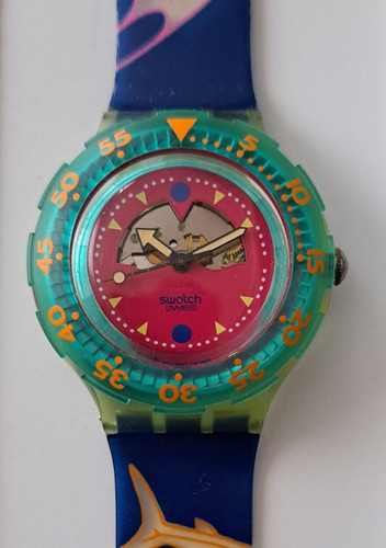 Swatch scuba sdn101 happy fish - happy,