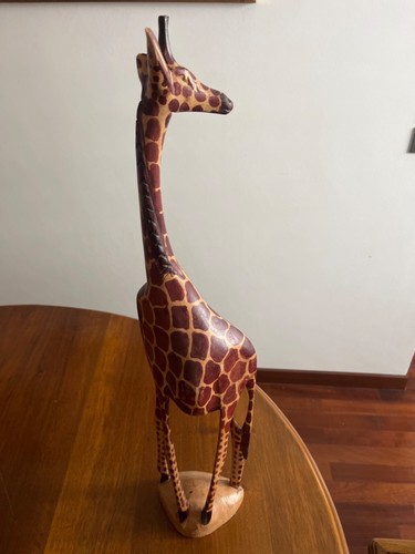 Giraffa legno alt 60 - in,