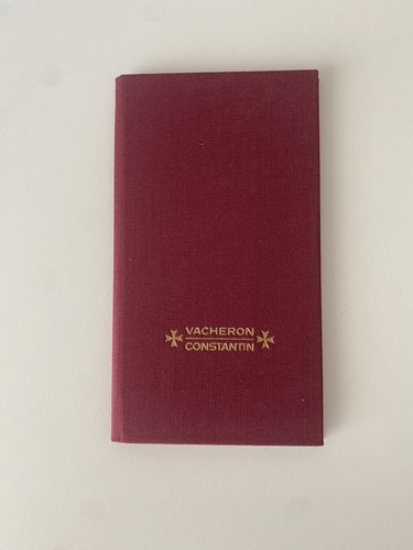 Garanzia libretto vacheron - garanzia,