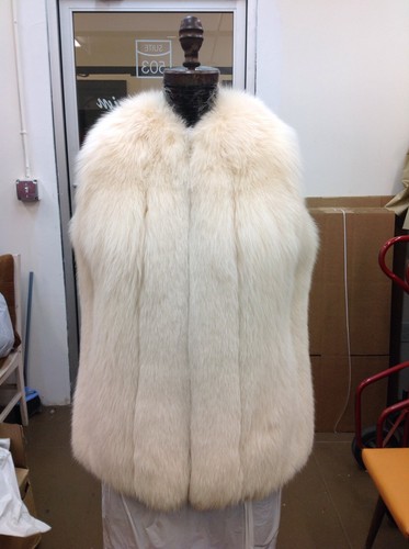 Gilet pelle intera volpe - gilet,