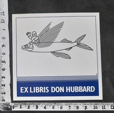 WUNDERKAMMER C EXLIBRIS 90 " PESCE VOLANTE " - * PER CHRISTENSEN * - P COLOR