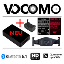 Vivavoce kX-3 V1+ VW Skoda Seat Bluetooth A2DP Audio aptX HD Voice