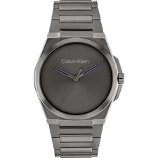 Orologio Uomo CK CALVIN KLEIN META MINIMAL 25200458 Bracciale Acciaio Nero