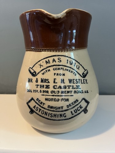 Antique whisky water beer jug - water-,
