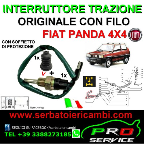 Interruttore spia trazione - interruttore,