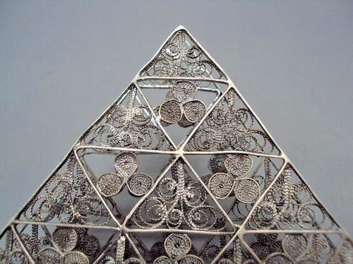 Luxury silver clip tissue - luxury:,
