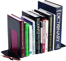 2 Stili di FERMALIBRI STEELMASTER con fondo antiscivolo 10 set completi