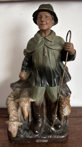 Antica statua presepe gesso - statua, in