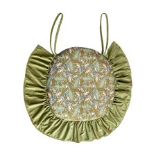 Cuscino per sedia con volant, cuscino per sedia con volant, per di ricambio