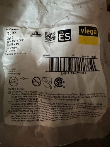 Viega propress 77397 - viega,