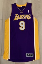 Maglia Matt Barnes Pro Cut LA Lakers L+2 Adidas Autentica Gioco di Squadra Auto/NOCOA