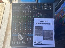 G-MARK Console di Mixaggio Bluetooth Digitale 16 Canali Audio Professionale MG16 MP3